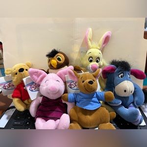 Winnie the Pooh Disney Plush Lot